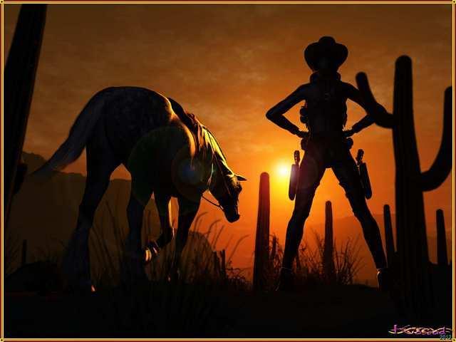 CowGirl's Sunset